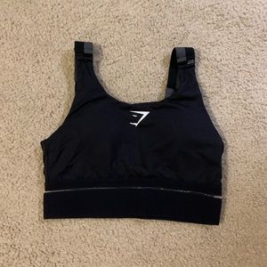 Black Gymshark sports bra - small